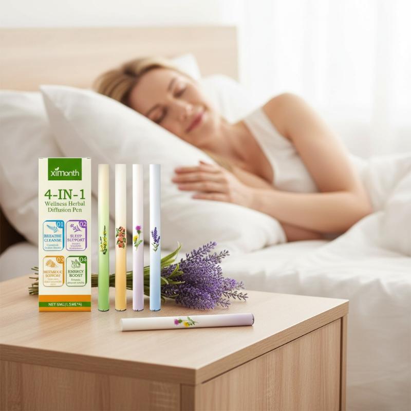 Herbal And Wellness - 4 In 1 Herbal Diffuser Set