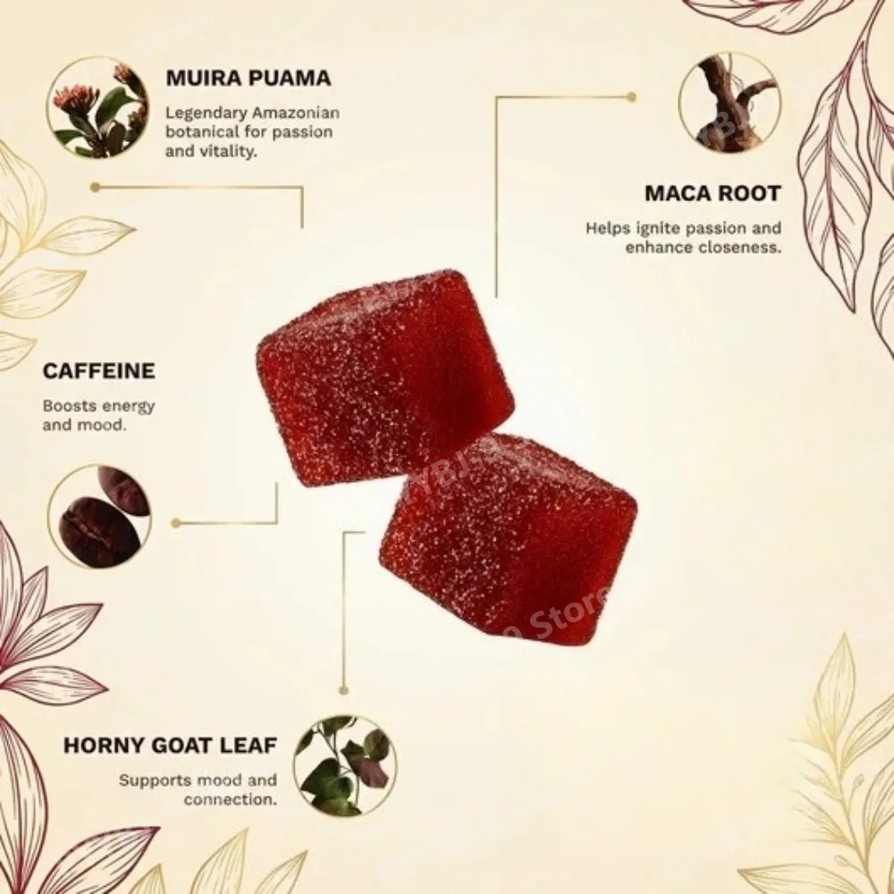 Docteat Spicy Cubes Gummies 60 - Wellness Herbal Tea Blends ulasan dan harga