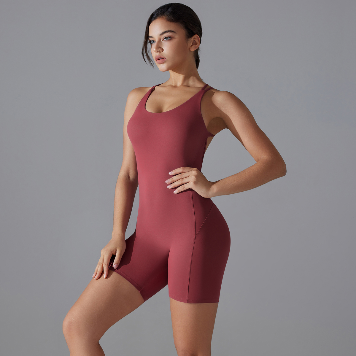 Yoga Set Sexy Backless Sporty  - Herbal Yoga ulasan dan harga