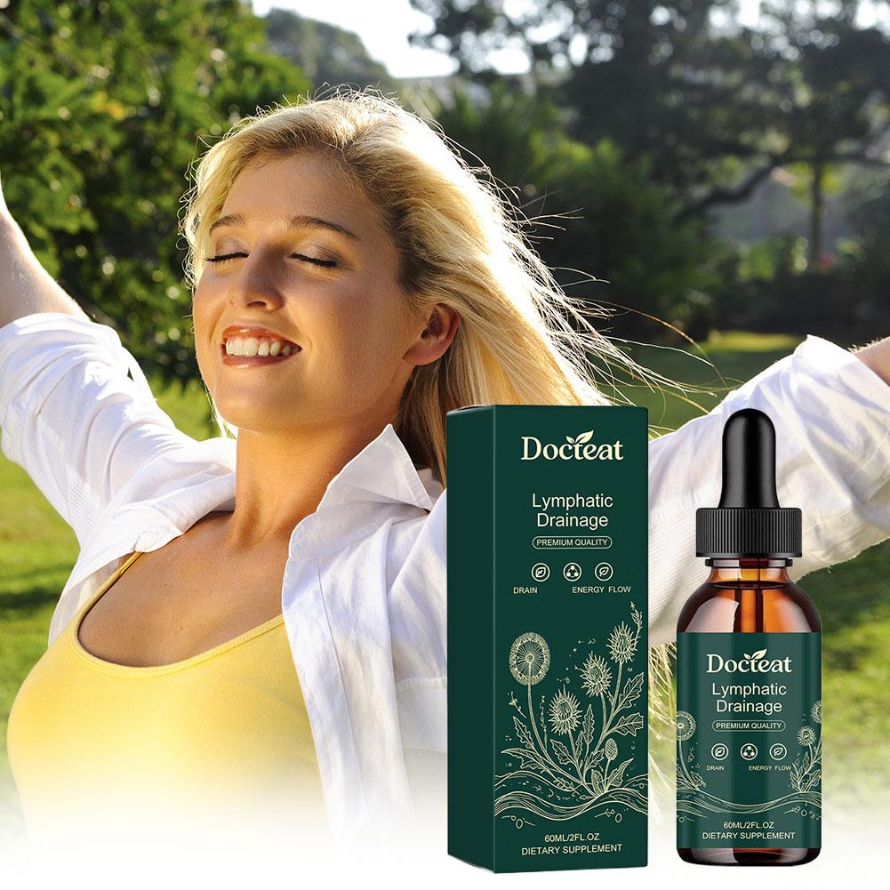 60ml Docteat Lymphatic Drainag - Herbal And Wellness ulasan dan harga